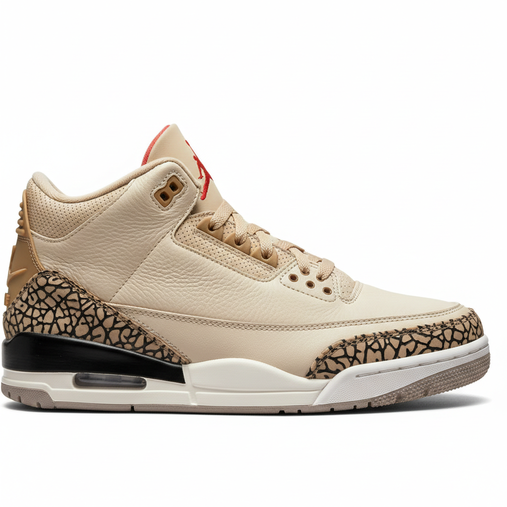 Size 10.5 - Jordan 3 Retro Mid Desert Elephant - Great Condition