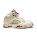 Size 9.5 - Air Jordan 5 Retro SE Sail - Good Condition